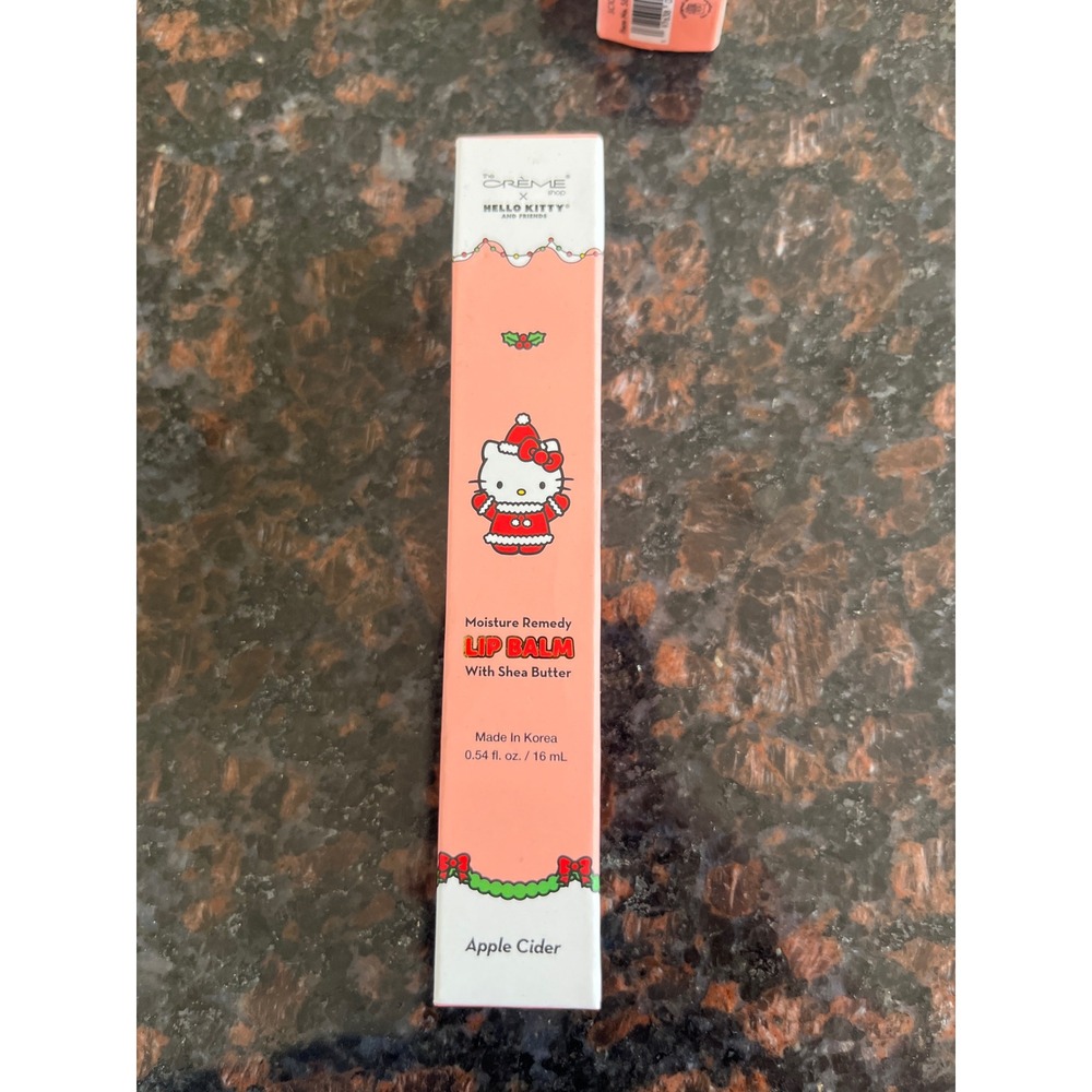 The‎ Creme Shop Hello Kitty Apple Cider Lip Balm Moisture Remedy Shea Butter NEW